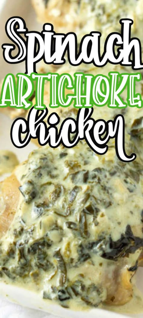 Artichoke Instant Pot, Chicken Artichoke Recipes, Chicken Spinach Recipes, Instant Pot Chicken Thighs, Spinach Artichoke Chicken, Chicken Thighs Recipe, Thighs Recipe, Artichoke Chicken, Chicken Thigh Recipes Oven