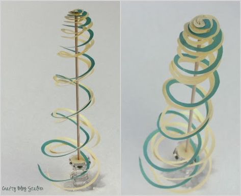 Spiral Paper Tree | Christmas Decor Paper Christmas Tree Craft, Cone Wrappers, Paper Spiral, Spiral Christmas Tree, Spiral Tree, Christmas Tree Craft, Diy Drinks, Tree Craft, Fun Christmas Decorations