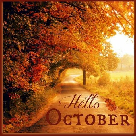 Hello October Images, October Images, October Pictures, October Quotes, Hello March, Hello October, Days And Months, Shabbat Shalom, Autumn Quotes