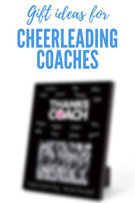 The ultimate list of gift ideas for cheerleading coaches! Find gifts for all coaches, no matter what age they are, which level they coach or how long they have coached. Tap the link to see all ideas and where to get them! https://www.thecheerbuzz.com/20-gift-ideas-for-cheerleading-coaches/ Cheer Coach Gifts End Of Year, Cheerleading Tips, List Of Gift Ideas, Cheer Coach Gifts, Cheerleading Coaching, Phil Jackson, Competitive Cheer, Cheer Coaches, Leadership Qualities