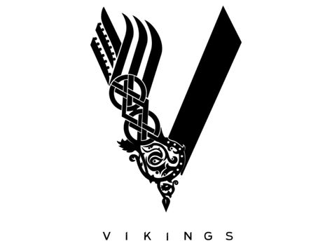 Movie Logos, Vikings Logo, Logo Tv, Viking Series, Vikings Tv Series, Viking Logo, Couple Tattoo, Png Logo, Vikings Tv