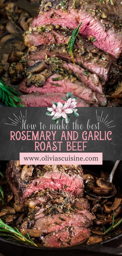 Mother’s Day Food Dinner, Roast Beef Recipes Oven, Garlic Roast Beef, Christmas Beef, Roast Dinner Recipes, Garlic Roast, Sunday Roast Dinner, Best Roast Beef, Easy Roast