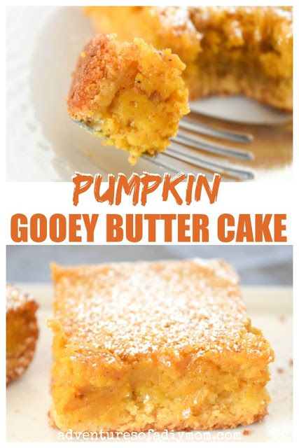 Pumpkin Butter Cake, Thanksgiving Recipes Dessert, Pumpkin Gooey Butter Cake, Gooey Butter Cake Recipe, Healthy Pumpkin Dessert, Pumpkin Pie Mix, Pumpkin Cake Recipes, Gooey Butter Cake, Butter Cake Recipe