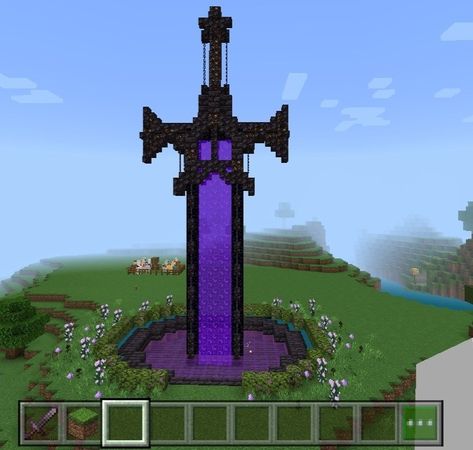 Ender Portal Designs, Minecraft Portal, Nether Portal, Portal Design, Minecraft World, Minecraft Builds, Minecraft Art, Minecraft Designs, Minecraft