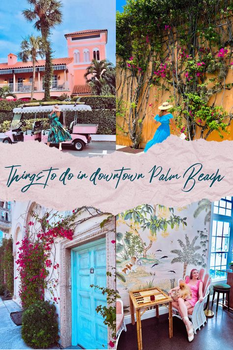 Downtown Palm Beach: Things to see and do Palm Beach Itinerary, Palm Beach Things To Do, Things To Do In West Palm Beach Florida, Things To Do In Palm Beach Florida, Palm Beach Aesthetic, Baby Packing List Travel, Worth Avenue Palm Beach, Baby Packing List, Downtown West Palm Beach