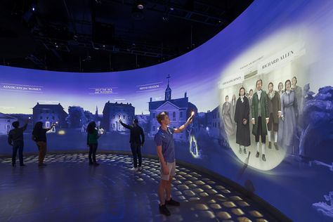 Things To Do In Philly, Immersive Exhibition, Interactive Projection, مركز ثقافي, Interactive Exhibition, Choose Your Own Adventure, Interactive Display, Interactive Media, Space Museum