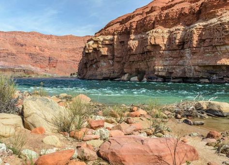 Paria Riffle and Paria Beach Lees Ferry Arizona Lee's Ferry Arizona, Marble Canyon Arizona, Things To Do In Arizona, Arizona Nature, Vermillion Cliffs, Monument Colorado, Marble Canyon, Utah Trip, Arizona Trip