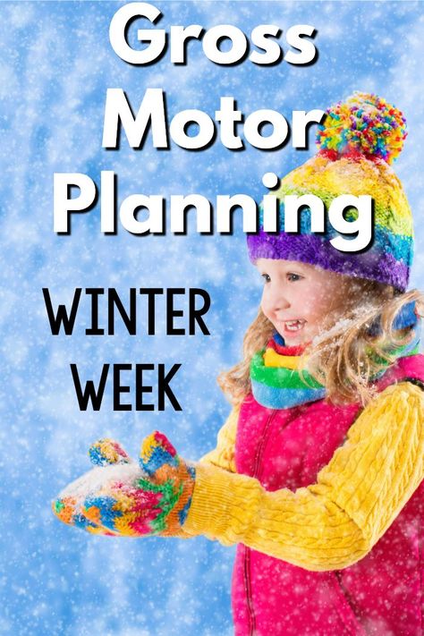 There is no better time than January to focus on all things winter!  Honestly, winter gross motor week could be done any time from December through March, but January just seems right. During Winter Week the focus of all gross motor activities revolve around all things winter.  Check out all of the other theme ideas for...Read More Winter Gross Motor Activities Toddlers, Winter Gross Motor Activities, Winter Gross Motor, Pediatric Physical Therapy Activities, Gym Games For Kids, Gross Motor Activity, Winter Activities Preschool, Pediatric Physical Therapy, Fine Motor Activities For Kids