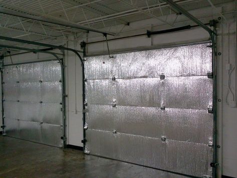 Clear Awning, Radiant Barrier Insulation, Basement Insulation, Single Garage Door, Garage Insulation, Wood Garage, Easy Home Improvement Projects, Garage Floor Paint, Garage Door Types