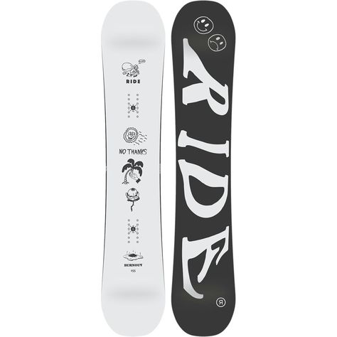 Cool Snowboard Design, Snowboard Design Graphics, Cute Snowboards, Cool Snowboards, Snowboards Design, Snowboard Designs, Ride Snowboards, Black Snowboard, Snow Pics