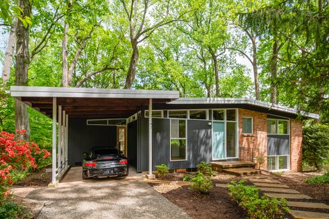 Heath Tile, Mechanical Room, Modernist Architecture, Mid Century Home, Midcentury Home, Century Home, Mid Century Architecture, Falls Church, White Oak Floors