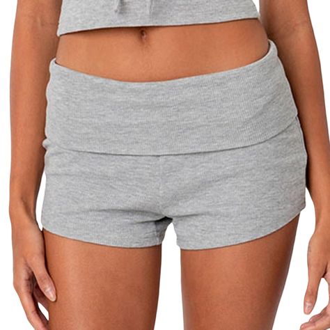 PRICES MAY VARY. Material: Polyester blend. Women skinny lounge shorts made by high quality fabric, lightweight, breathable, skin-friendly, sexy booty shorts, bootcut yoga shorts, low rise mini shorts for women, Y2k sexy micro shorts, so minimal and made for laying around. [ Note: Light Colors will be see through.] Features: Low waist mini shorts, lapel waist, sexy party shorts, ribbed shorts, cute women pajama shorts, ultra comfy, pettipants, great for sleeping in or lounging at home. Fold over leggings shorts can be women's athletic shorts, wide waistband, rollover yoga shorts, or just comfy women nightwear bottoms. Style: Women fold over micro shorts, cute y2k shorts, sexy knitted shorts, sleep shorts, adorable on night and full of charming. Fits for spring, summer, winter and autumn. P Y2k Bottoms, Womens Pajama Shorts, Slim Shorts, Sleep Shorts, Shorts Summer, Lounge Shorts, Pajama Bottoms, Slim Fit Shorts, Summer Fabrics