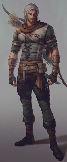 Fantasy Archer Male, Rogue Character Design Male, Male Character Concept Art, Viking Character Art, Viking Character Design Male, Viking Oc Male, Dnd Rogue Character Design, Warrior Character Design Male, Archer Character Design