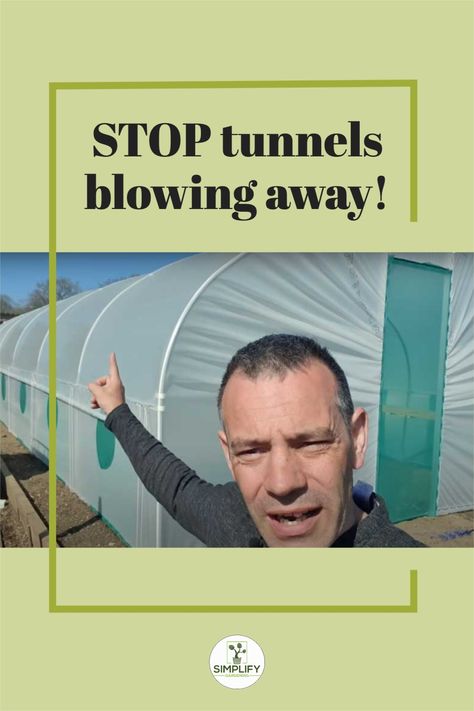 Thus, the wind load caused by the 15-mph wind on our 20 by 8-foot polytunnel is 160 x 0.576 x 0.8 = 73.728 pounds. This is almost 6 pounds more than the weight of the tunnel (68-pounds) and will result (if no countermeasures are taken) in the polytunnel becoming part of the moving air. // old greenhouse // greenhouse tables // home greenhouse // beautiful greenhouse // greenhouse interior ideas #greenhousetips #greenhouseroof #dyigreenhouseideas Poly Tunnel Greenhouses, Tunnel Greenhouse Interiors, Greenhouse Interior Ideas, Polytunnel Gardening, Polytunnel Ideas, Greenhouse Tables, Old Greenhouse, Greenhouse Interior, Beautiful Greenhouse