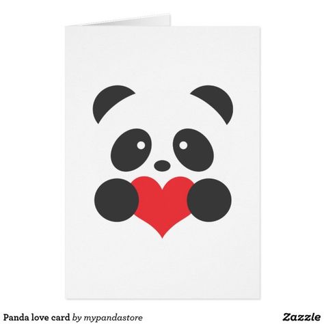 Panda cards Panda Cards Handmade, Cute Card Drawings, Bday Cards For Boyfriend, Handmade Birthday Cards For Boyfriend, Cards Handmade Birthday, Panda Birthday Cards, Panda Craft, Panda Card, Happy Birthday Cards Handmade