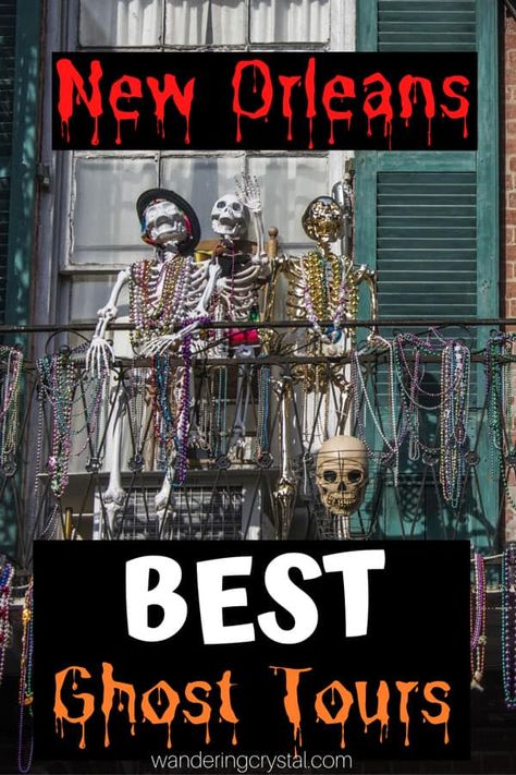 The 13 Best Ghost Tours in New Orleans in 2022 - Wandering Crystal Ghost Tours In New Orleans, New Orleans October, Spooky New Orleans, Museums In New Orleans, New Orleans Haunted, Tours In New Orleans, New Orleans Halloween, Halloween Destinations, New Orleans Cemeteries