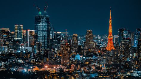 cityscape, Tokyo, Japan | 4096x2304 Wallpaper - wallhaven.cc Tokyo City Wallpaper Pc, Tokyo At Night Wallpaper, Tokyo Wallpaper Desktop, Japan Wallpaper Desktop, Tokyo Background, Tokyo Wallpaper, City Skyline Wallpaper, Tokyo Skyline, Cityscape Wallpaper