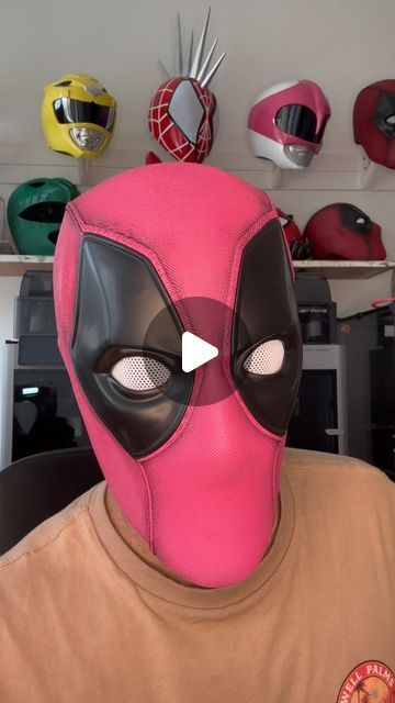 Michael Robinson on Instagram: "Pink Deadpool. Only the most badass superhero is wearing pink. You can download the stl files to print this yourself from @do3d_com use code: MASE20 for discount. Printed in @esun3dprinting PLA+ Painted in @rustoleum pink with @culturehustle black 3.0 ultra matte weathering. . . . #deadpool #deadpool2 #superhero #marvel #xmen #wolverine #pink #pinky #weathering #mask #3dprinted #3dprinting #maker #craft #handmade" Deadpool Pumpkin, Pink Deadpool, Wanda Wilson, Michael Robinson, Deadpool Mask, Marvel Xmen, Dead Pool, Wade Wilson, Craft Handmade