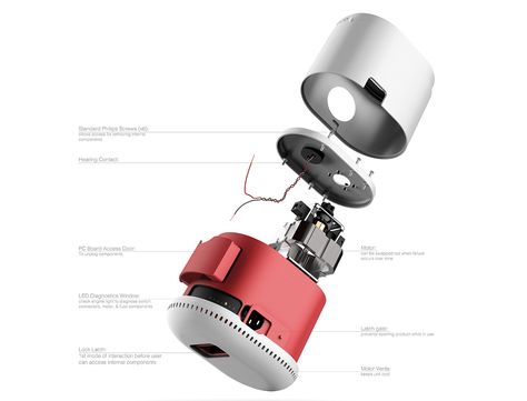 One Kitchen Appliance to Rule Them All! | Yanko Design Design For Disassembly, Kitchen Product Design, Industrial Design Portfolio, 3d Camera, Exploded View, Technical Illustration, Info Graphic, Product Presentation, Presentation Layout