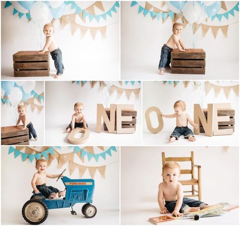 Levi’s First Birthday Photo Session | meredithteasley.com First Birthday Boy Ideas, Birthday Boy Ideas, Photoshoot 1 Year, Boy Birthday Pictures, Photo Session Ideas, Baby Birthday Photoshoot, First Birthday Photography, Foto Kids, 1st Birthday Pictures