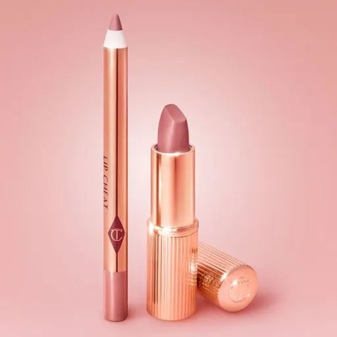 Charlotte Tillbury, Pink Matte Lipstick, Nude Pink Lipstick, Pillow Talk Lipstick, Charlotte Tilbury Pillow Talk, Charlotte Tilbury Makeup, Face Kit, Lipstick Kit, Lip Gloss Set