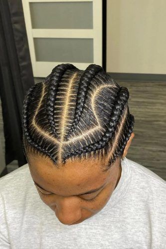 Stunning Short Braids for Men 2024: Top 19 Trendsetting Hairstyles to Transform Your Look Men Dreadlock Styles, Braids Hairstyles For Men, Freestyle Braids, Cornrow Braids Men, Braids For Men, Braided Man Bun, Braid Styles For Men, Cornrow Hairstyles For Men, Shaved Side Hairstyles