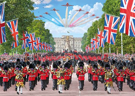 London Wallpaper, Horse Guards Parade, Trooping The Colour, Horse Guards, Ravensburger Puzzle, Autumn In New York, Wallpaper Roller, Centre Commercial, 500 Piece Jigsaw Puzzles