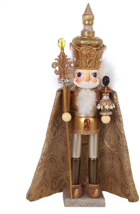 Kurt S. Adler 18-in. Hollywood Gold King Christmas Nutcracker. Click on the image to buy or get more info. #christmas #christmasdecor #ChristmasDecorations - christmas figurines | christmas figurines decoration | christmas figurines xmas | christmas figurines products | Christmas Figurines | CHRISTMAS FIGURINES | Christmas figurines |christmas decorations | christmas decorations for the home | christmas decorations apartment | Christmas Decorations | King Nutcracker, Christmas Decorations Apartment, Christmas Apartment, Classy Christmas, Glitter Crafts, Three Wise Men, Kurt Adler, Christmas Decorations For The Home, Indoor Christmas Decorations