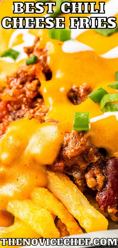 Cheese Fries Sauce, Chili Fries Recipe, Homemade Chili Cheese Fries, Chili Cheese Fries Recipe, Easy Homemade Cheese, Smoky Chili, Chilli Cheese Fries, Cheese Fries Recipe, Chili Fries