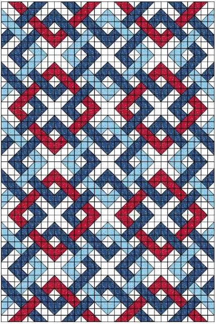 QuiltNotes Learning Center - Beginner's Guide to Quiltmaking: 0814 Lattice Square Free Quilt Block Tutorial | Block of the Day 2023 | Accuquilt | Carol Thelen Bakers Lattice Quilt Pattern, Interlocking Quilt Pattern, Lattice Quilt Block, Geometric Quilt Patterns Free, Large Quilt Blocks Patterns Free, Lattice Quilt Pattern Free, Cross Quilt Pattern Free, 10 Inch Square Quilt Patterns Free, Quilt Shortcuts