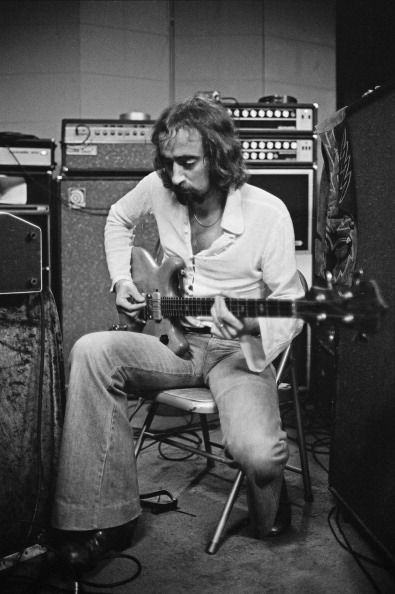 John McVie... 1975 John Mcvie, Happy Birthday John, Buckingham Nicks, Lindsey Buckingham, Stevie Nicks Fleetwood Mac, Bass Players, 70s Music, Guitar Stand, British American