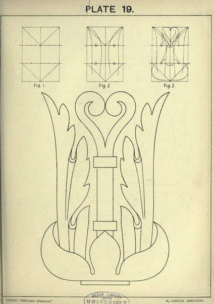 How To Draw Art Nouveau, Hairpin Drawing, Art Nouveau Design Pattern, Freehand Design, Art Nuevo, Fleurs Art Nouveau, Art Deco Motifs, Motifs Art Nouveau, Ornament Drawing