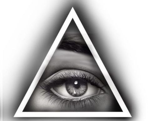 Eye Pyramid Tattoo Design, Eye And Triangle Tattoo Design, Eye With Triangle Tattoo Design, Eye Triangle Tattoo Design, Eye Triangle Tattoo, Chicana Tattoos, Sombras Tattoo, Eye In Triangle, Ojo Tattoo