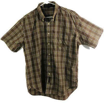 Timberland Weathergear Men’s Large Shirt Button Down Cotton Short Sleeve Plaid  | eBay Snazzy Outfits, Short Sleeve Flannel, Bday Wishlist, Style Reference, Fire Fits, Large Shirts, Shirt Button, Lookbook Outfits, Dream Clothes