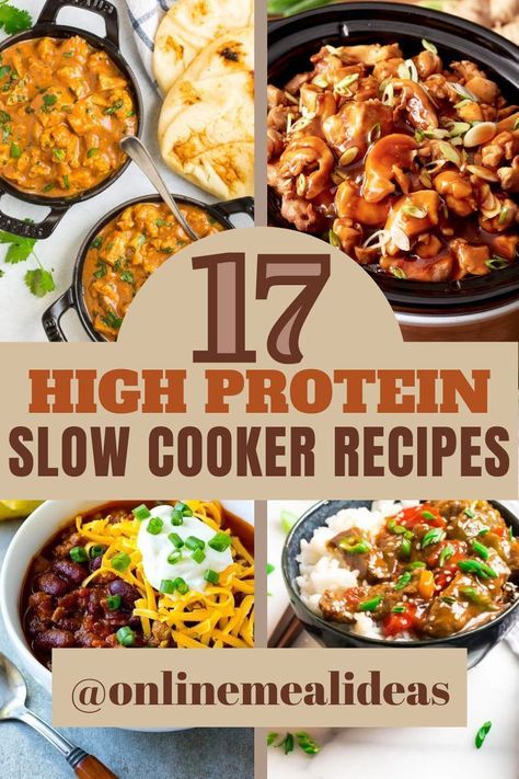 These high-protein slow cooker recipes help you very much. You can make these recipes in a slow cooker or crockpot and you can get back to your work. When it’s ready, serve hot with any dish and enjoy your meal. So let’s jump to these easy and healthy recipes and make them at home. Protein Slow Cooker Recipes, High Protein Slow Cooker Recipes, Low Calorie Recipes Crockpot, Crockpot Meal Prep, Slow Cooker Meal Prep, High Protein Recipes Dinner, Protein Dinner Recipes, Crockpot Lunch, Easy And Healthy Recipes