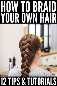 Come Intrecciare, Dutch Fishtail, Braid Your Own Hair, Wavy Or Curly Hair, Messy Look, Easy Updos For Long Hair, How To Braid, Braiding Your Own Hair, Waterfall Braids