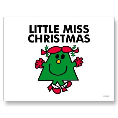 Cartoon Christmas Cards, Little Miss Christmas, Little Miss Characters, Face Only, Christmas Phone Wallpaper, Christmas Cards Zazzle, Christmas Classic, Cartoon Christmas, Holiday Essentials