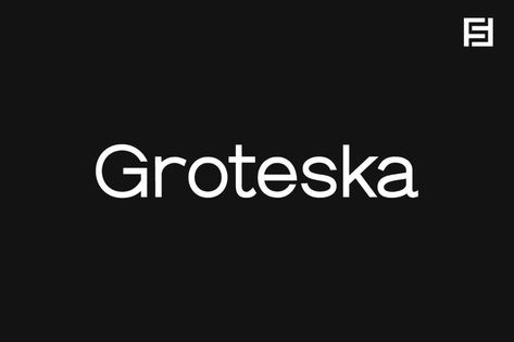 Groteska is a modern & minimal sans-serif typeface inspired from some popular Swiss typefaces, having traditional grotesque oriented type characteristics while being clean & minimalist by Minimal Font, Business Fonts, Geometric Font, Modern Typeface, Arial Font, Modern Serif Fonts, Marketing Graphics, Modern Sans Serif, Sans Serif Typeface