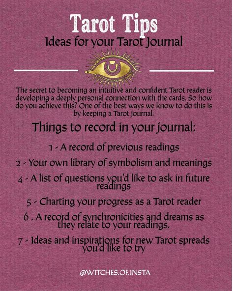 Ideas For Your Tarot Journal – Wicca Now – Everything You Need To Know About Wicca Tarot Reading Question Ideas, Tarot Learning Journal, Divination Journal Ideas, Diy Tarot Journal, Diy Tarot Journal Ideas, Tarot Card Journal Ideas, Tarot Questions To Ask Daily, Tarot Notes Journal, Learning Tarot Cards Journal