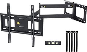 FORGING MOUNT Long Arm TV Wall Mount,Full Motion Wall Mount TV Bracket with 43" Extension Articulating Arm TV Mount, Fits 26-60" Flat/Curve TVs/Monitors,Holds 99 lbs,Max VESA 400x400mm Corner Tv Mount, Wall Mount Tv, Tv Center, Full Motion Tv Wall Mount, Mount Tv, Curved Tvs, Tv Wall Brackets, Tv Wall Mounts, Tv Wall Mount