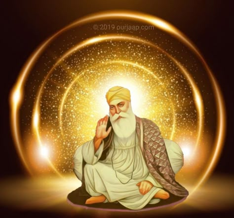 Guru Nanak Dev Ji Hd Wallpaper, Guru Nanak Birthday, Guru Nanak Pics, Guru Wallpaper, Guru Purab, Ik Onkar, Guru Nanak Photo, Guru Nanak Ji, All God Images