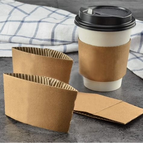 Jacket Holder, Coffee Milk Tea, Disposable Coffee Cups, Coffee Cup Photo, Coffee Cup Holder, Custom Coffee Cups, Coffee Cup Sleeves, Paper Coffee Cup, Coffee Cup Design