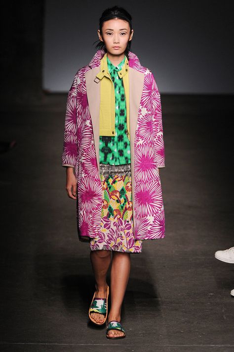 Canadian Cat, Clashing Prints, Estilo Hippie, 2015 Trends, Tracy Reese, Cat Walk, Textiles Fashion, Mixing Prints, Fashion Fabric