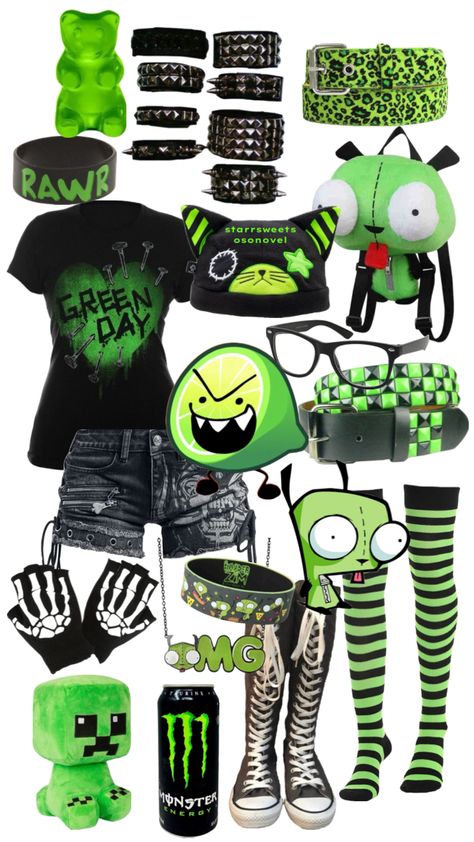 limey inspired fit #shuffle #outfitinspo #outfit #fashion #osc #objectshow #objectshowcommunity #burner #burnerosc Scene Outfits Aesthetic, Scene Kid Outfits, Scene Clothing, Emo Fits, Silly Clothes, Scene Core, Emo Scene Hair, Scene Outfits, Earthy Outfits