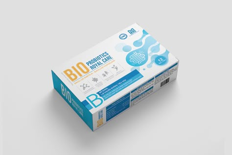 Probiotic Packaging Design, Box Product Design, Medicine Packaging Design, Medicine Box Design, Medical Packaging, Allergy Medicine, Medicine Packaging, Medicine Boxes, Box Packaging Design