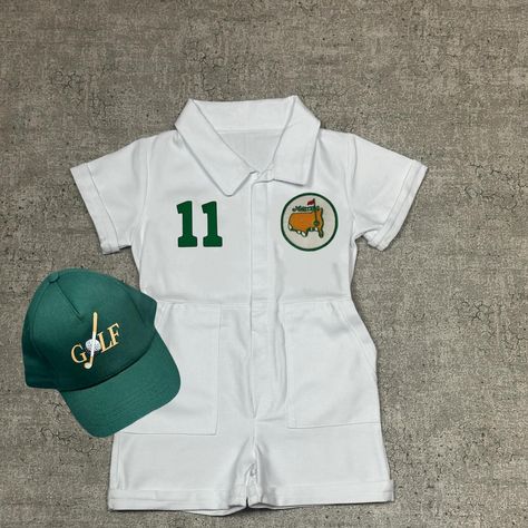 📣Click the link in bio to purchase, you can order from my etsy store with secure payment method Personalized Golf Long-Short Caddy outfit for kids*Toddler Golf White-Green Suit*Baby Golf 1st Birthday Uniform #golf #golfstagram #caddieuniform #caddyoutfit #toddlergolf #golfcostume #golfbirthday #golfbirthdayparty #golfbirthdaycake #masters #golfmasters #golfclub #golfclubs #golfclubsport #birthdaycostume #cakesmash #cakesmashphotography #2birthday #1stbirthday #1stbirthdayparty #1stbirthdayp... Golf Costumes, Golf 1st Birthday, Golf Birthday Cakes, Golf Caddy, Golf Baby, Golf Birthday Party, Outfit For Kids, 1st Birthday Photoshoot, Baby Boy Photography