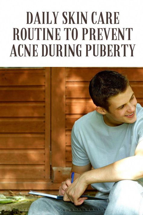 Daily Skin Care Routine to Prevent Acne During Puberty #acne #teens #skincareroutine Teenage Acne, Face Routine, Oily Skin Care Routine, Routine Skin, Acne Skincare Routine, Acne Care, Face Acne, Skin Care Steps, Prevent Acne