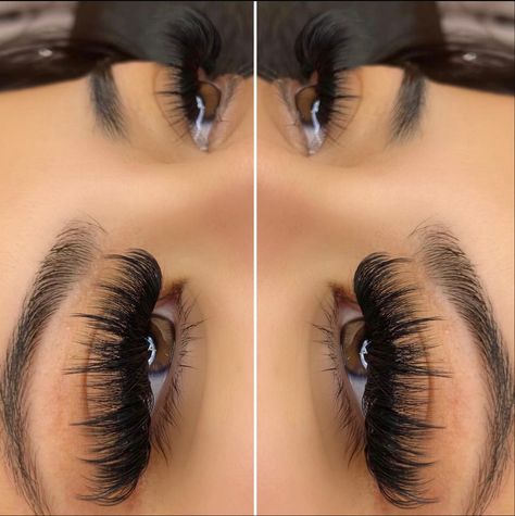 Eyelash Extensions Hybrid Volume, Wispy Lash Mapping With Spikes, Wispy Full Lash Extensions, Spiky Volume Lash Extensions, Hybrid Lash Extensions With Spikes, Whisky Volume Lash Extensions, Extra Long Lash Extensions, Spikey Volume Lash Extensions, Dramatic Wispy Lash Extensions