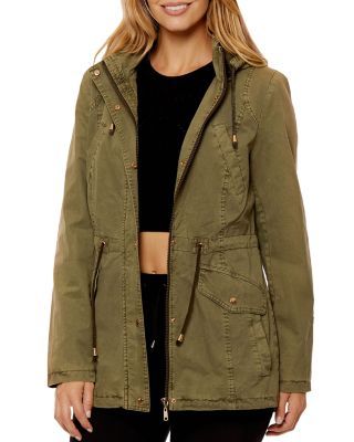 Blanc Noir Street Cotton Hooded Anorak | Bloomingdale's Military Jacket, Coats Jackets, Pick Up, In Store, Buy Online, My Style, Free Shipping, How To Wear, Clothes