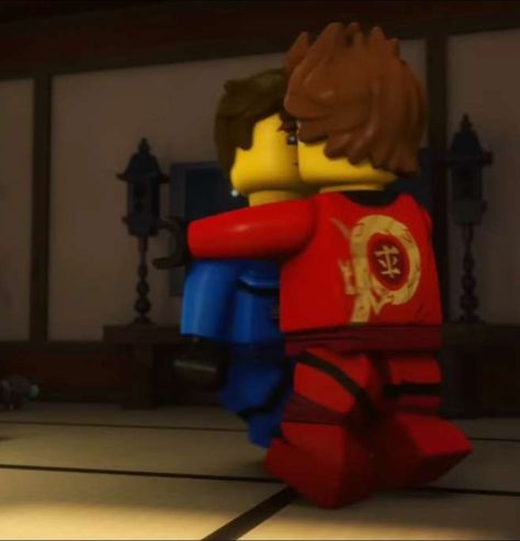 Ninjago Kai X Cole Kiss, Lego Ninjago Kai X Jay, Kai X Cole X Jay, Jay X Kai Ninjago, Jay And Kai Ninjago, Lego Ninjago Ships, Ninjago Matching Icons, Plasma Shipping Ninjago, Kai X Zane